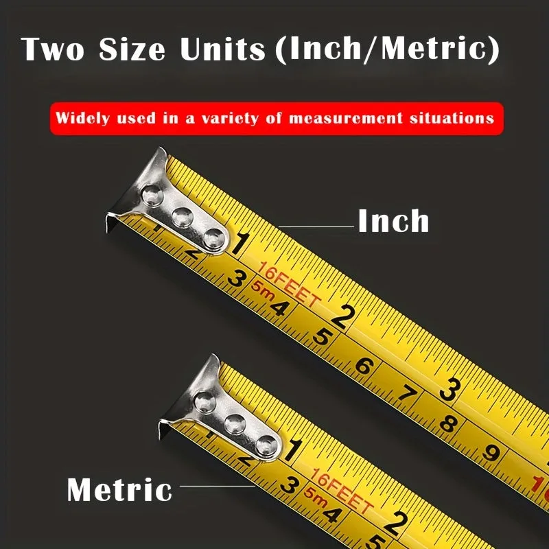 16 FT Retractable Tape Measure for Engineers and Contractors