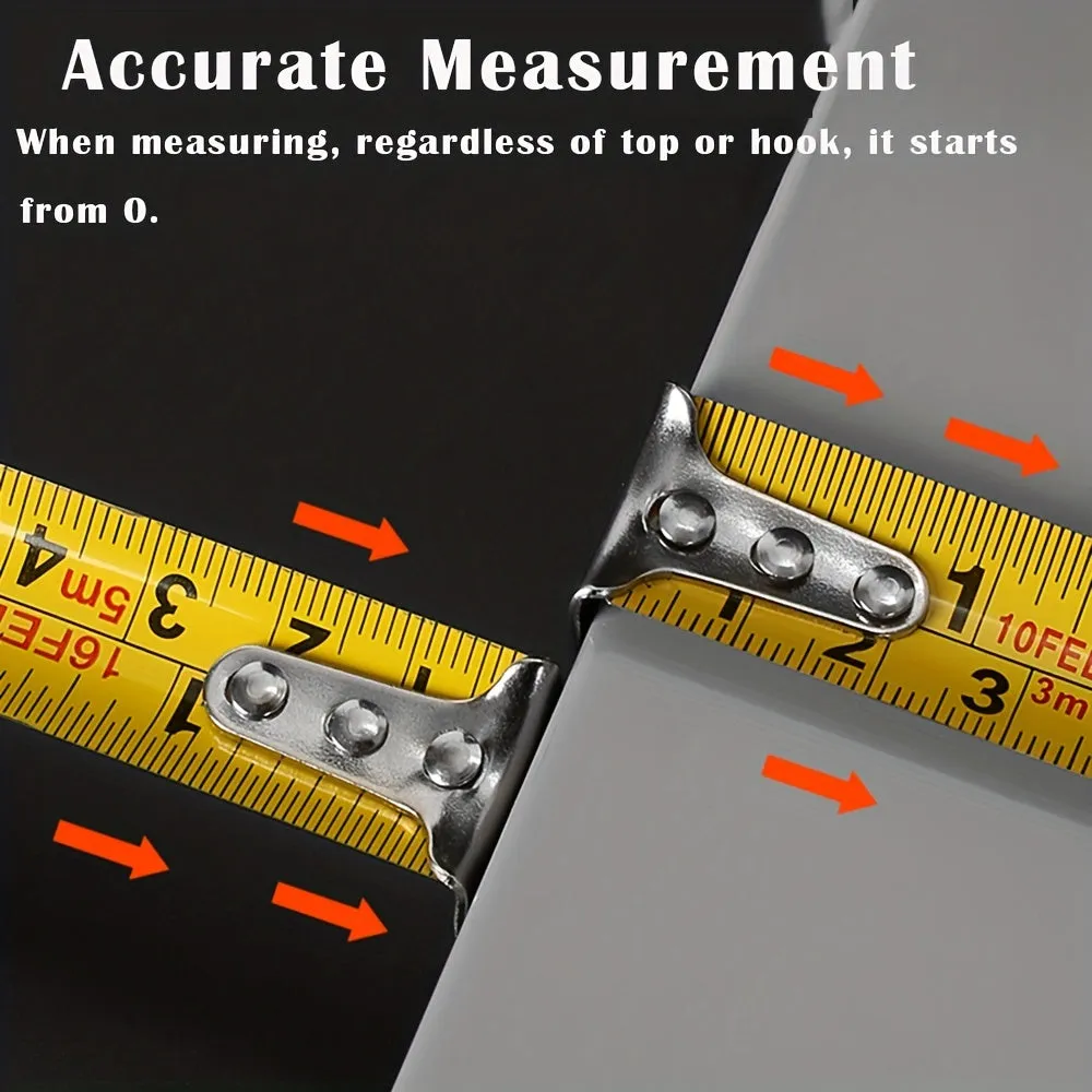 16 FT Retractable Tape Measure for Engineers and Contractors