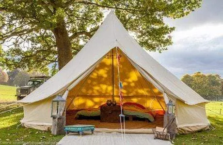 6m Bell Tent 'Superlite' 200gsm Polycotton Canvas