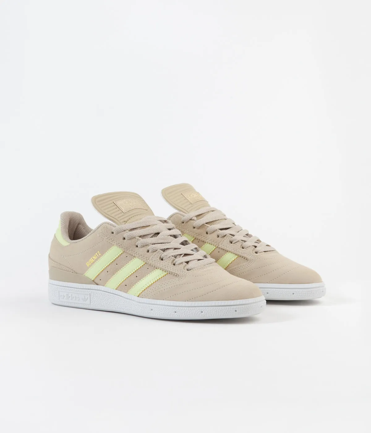 Adidas Busenitz Shoes - Savannah / Yellow Tint / White