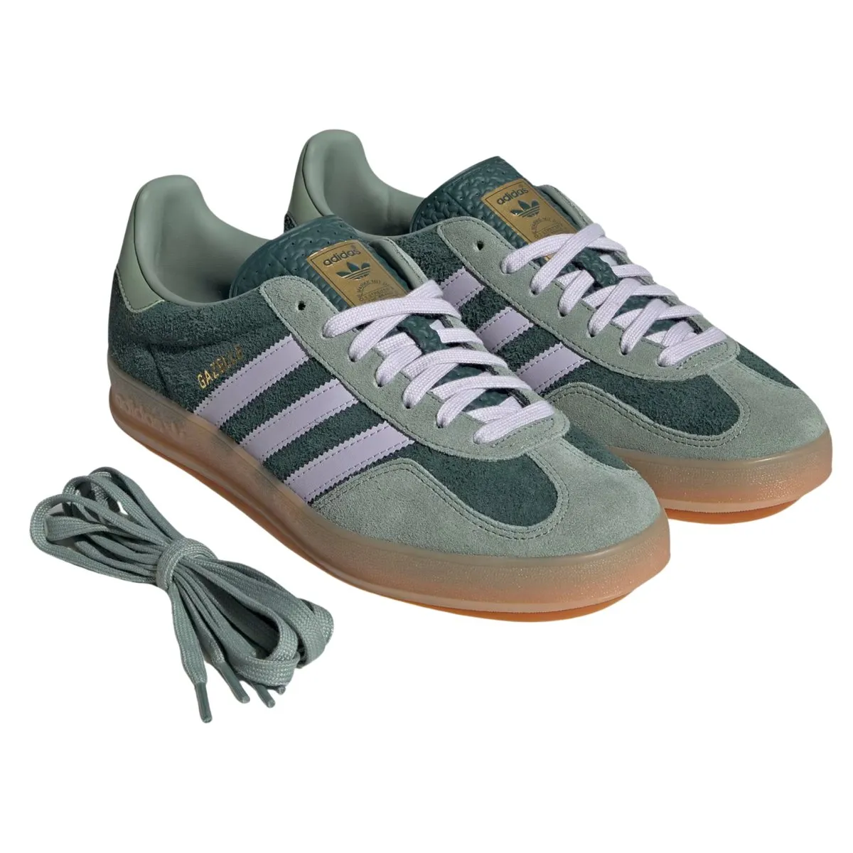 Adidas Men's Gazelle Indoor Mineral Green/Silver Dawn/Silver Green