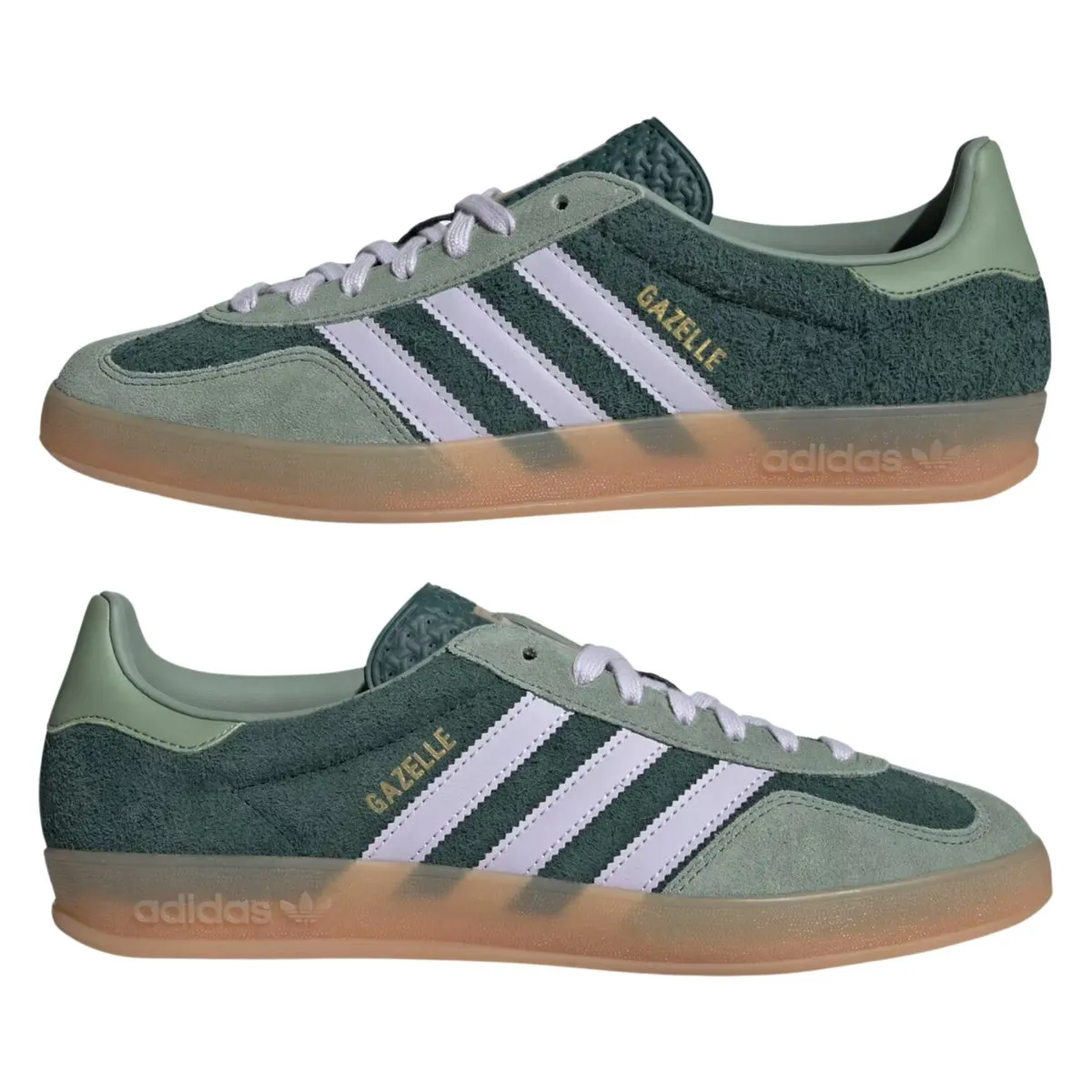 Adidas Men's Gazelle Indoor Mineral Green/Silver Dawn/Silver Green