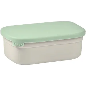 Beaba Stainless Steel Lunch Box Velvet (Grey/Sage Green)