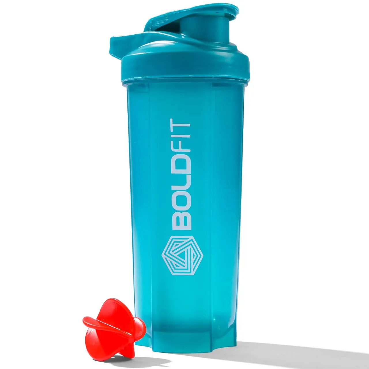 Boldfit Gym Shaker for Protein Shake Green-700 Ml, Plastic, Pack of 1 Adjustable Hand Grip Strengthener - Army Green (60Kg)