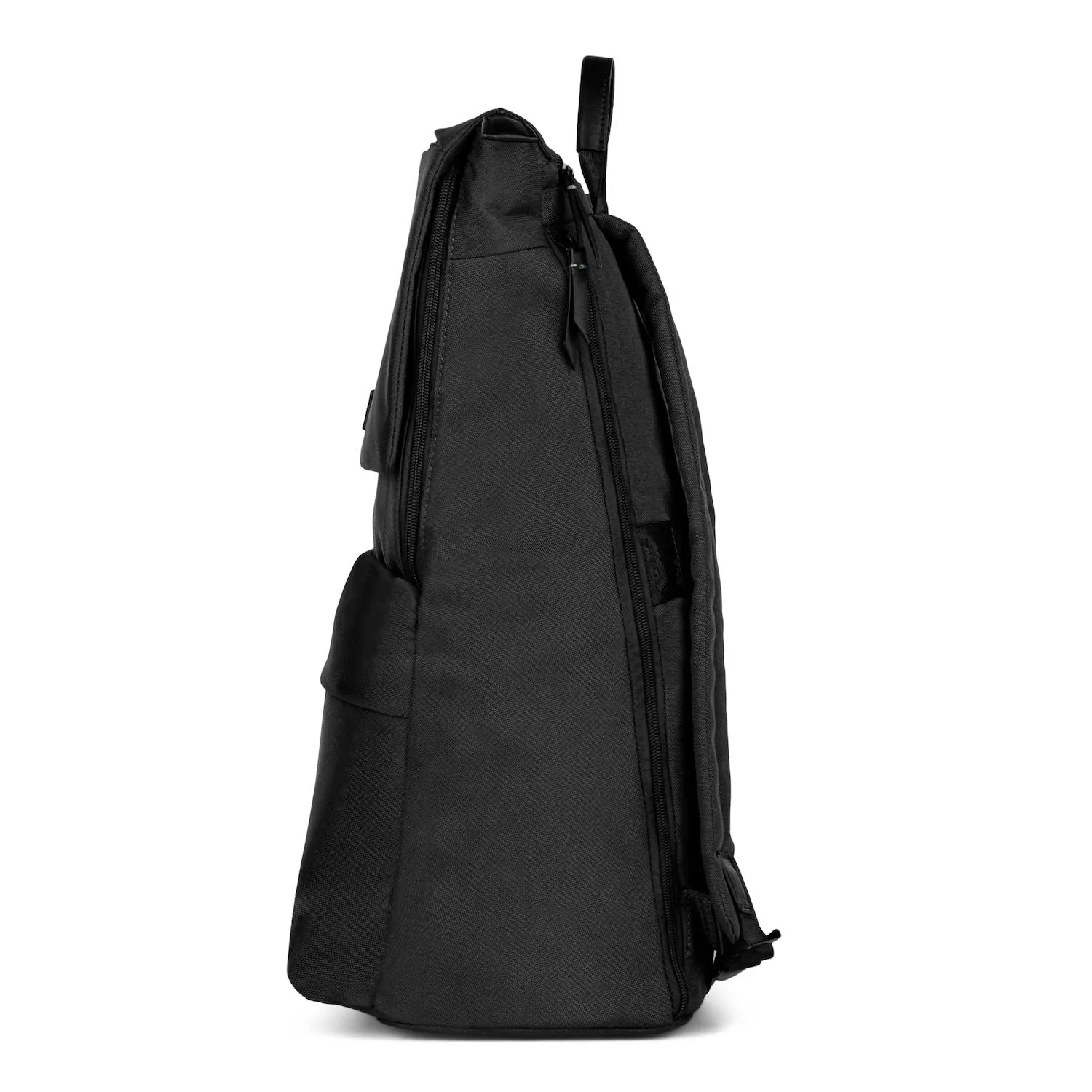 Bugatti Reborn Collection backpack made from recycled material with RFID blocking, gray