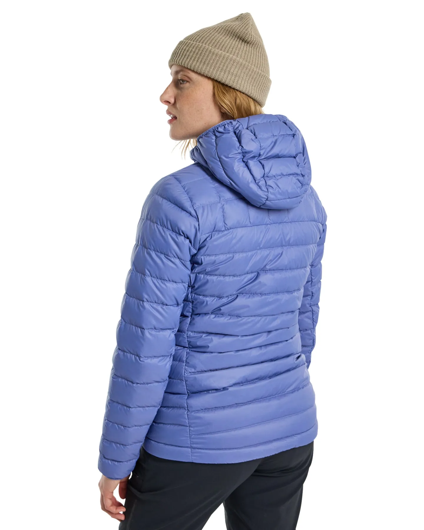 Burton Women's Mid-Heat Hooded Down Insulated Jacket - Slate Blue