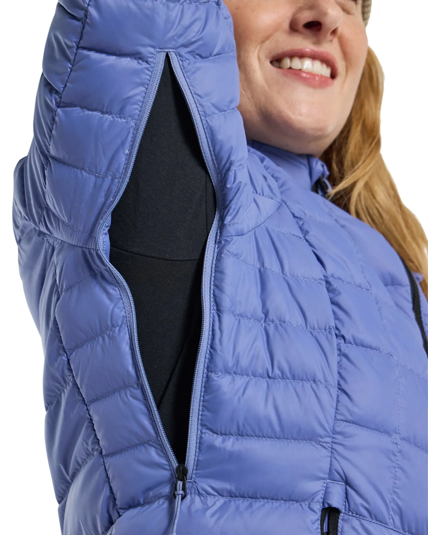 Burton Women's Mid-Heat Hooded Down Insulated Jacket - Slate Blue