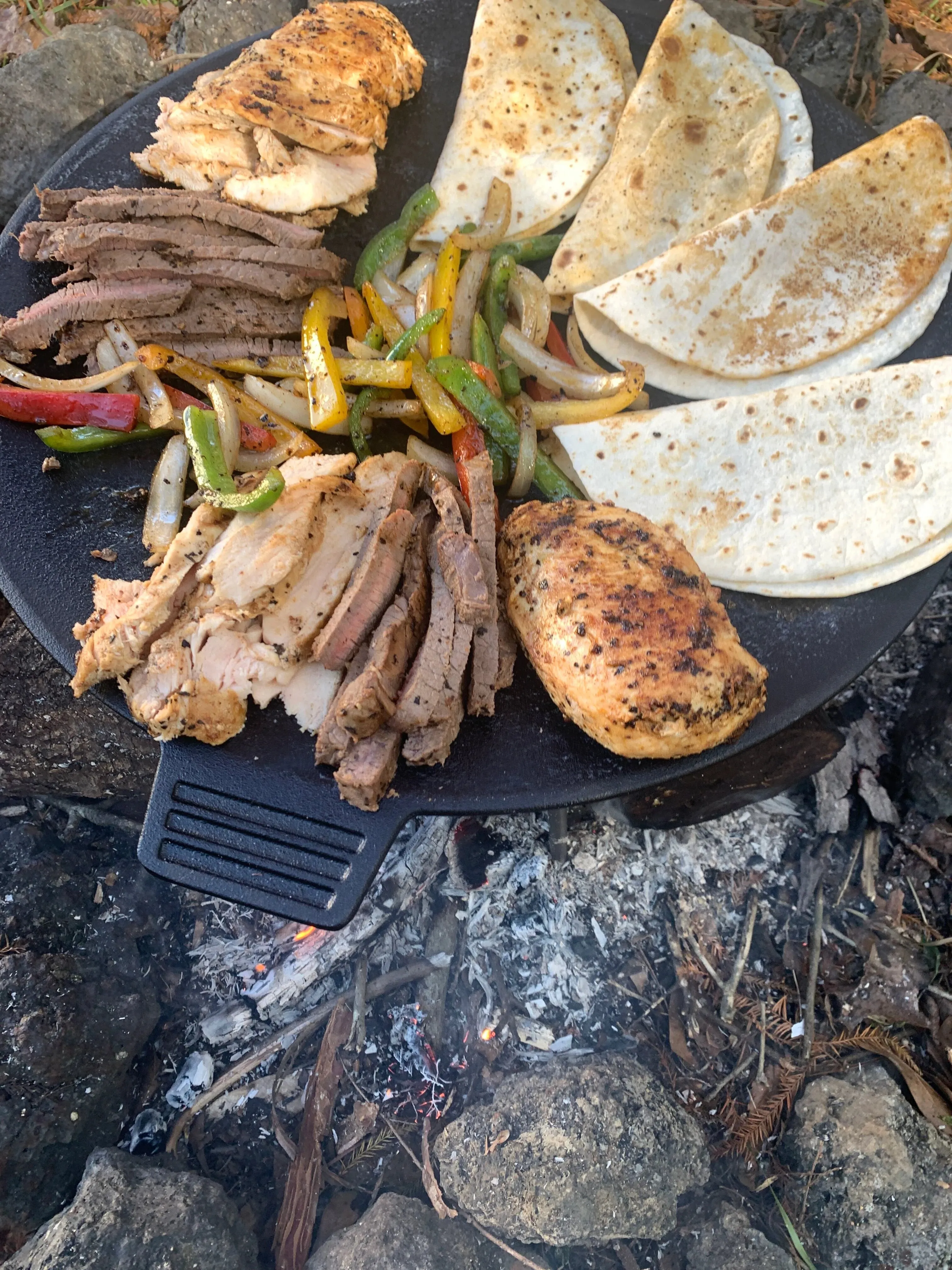 Cast Iron Camper’s Discada