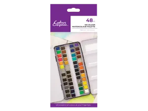 Crafter's Companion - 48 Colour Watercolour Palette