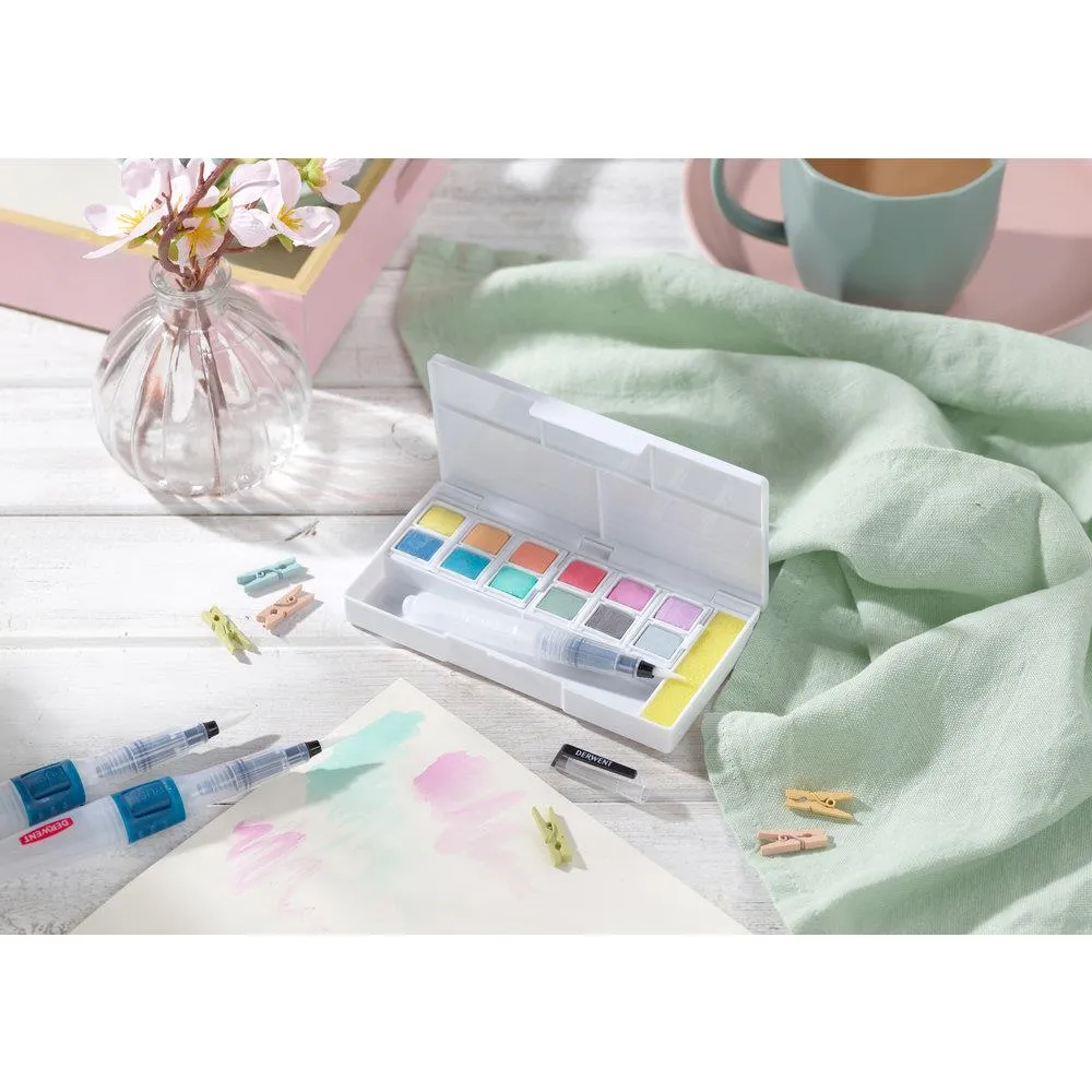 Derwent Pastel Shades Paint 12 Pan Palette