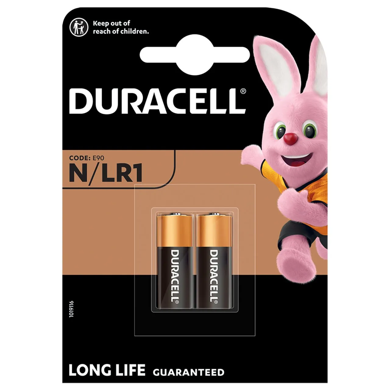 Duracell N/LR1 Batteries E90 (2 Pack)