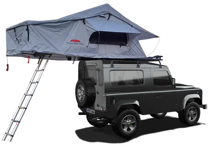 Extended Ventura Deluxe 1.4 Roof Top Tent   270 Awning (IN STOCK)