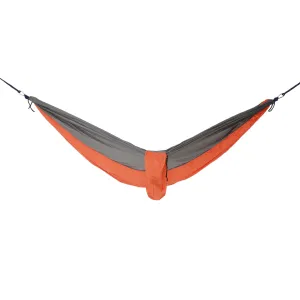 FabSeasons OrangeGrey Nylon Hammock for outdoor purpose