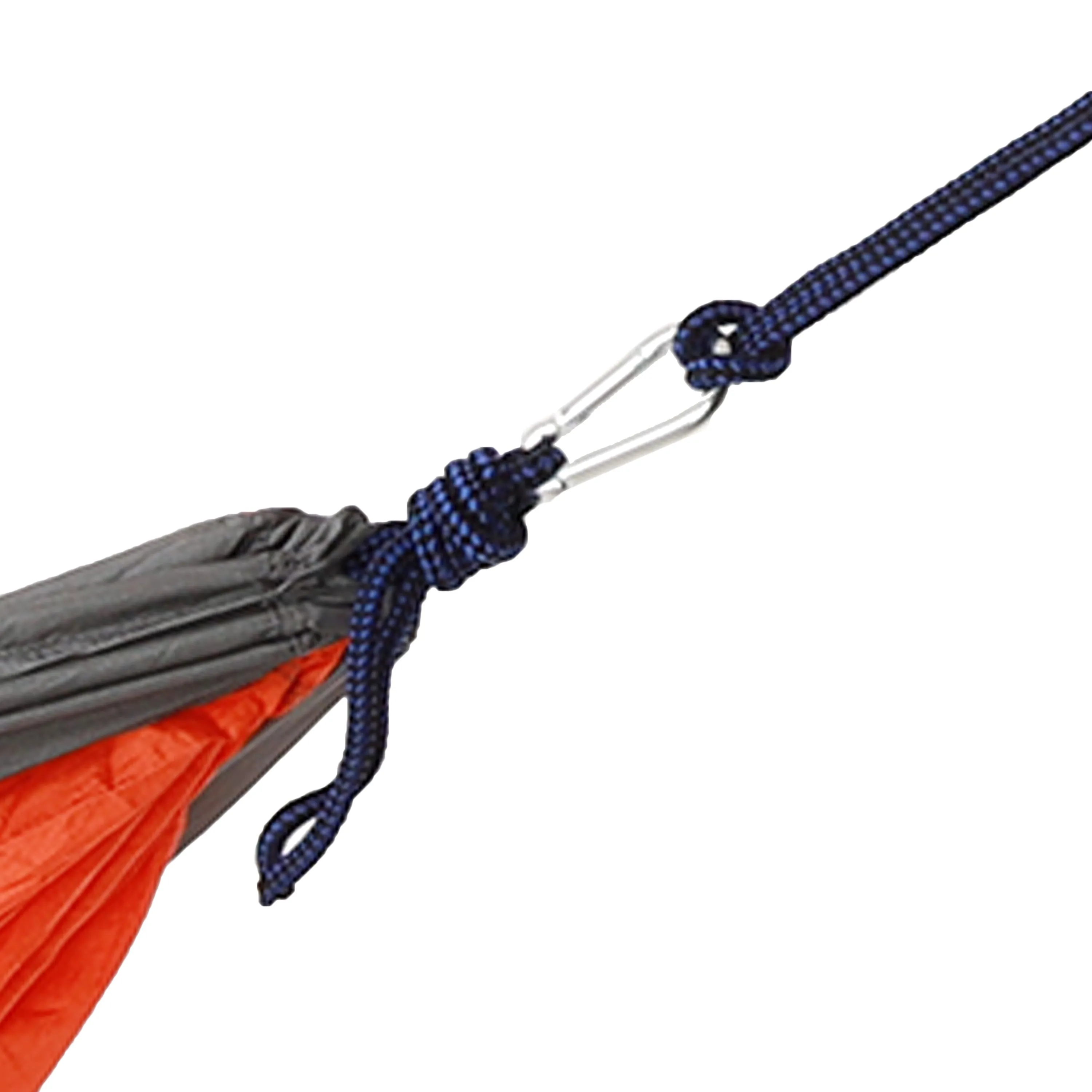 FabSeasons OrangeGrey Nylon Hammock for outdoor purpose