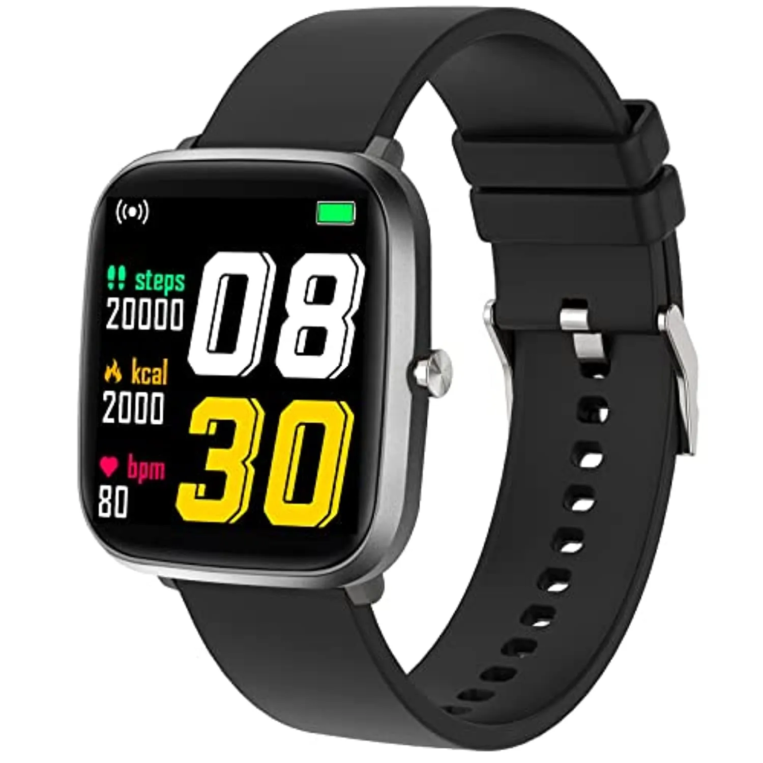 Fitness Tracker Watch, Activity Trackers for Women Men, Exercise Fitness Watch Health Tracker Heart Rate Sleep Monitor Waterproof Smartwatch with Calories GPS Step Counter Pedometer Workout Watch