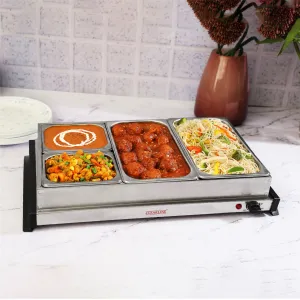 Food Warmer Cum Buffet Server (4 Pan - 2x2.5L and 2x1.25L) - FWBS 02