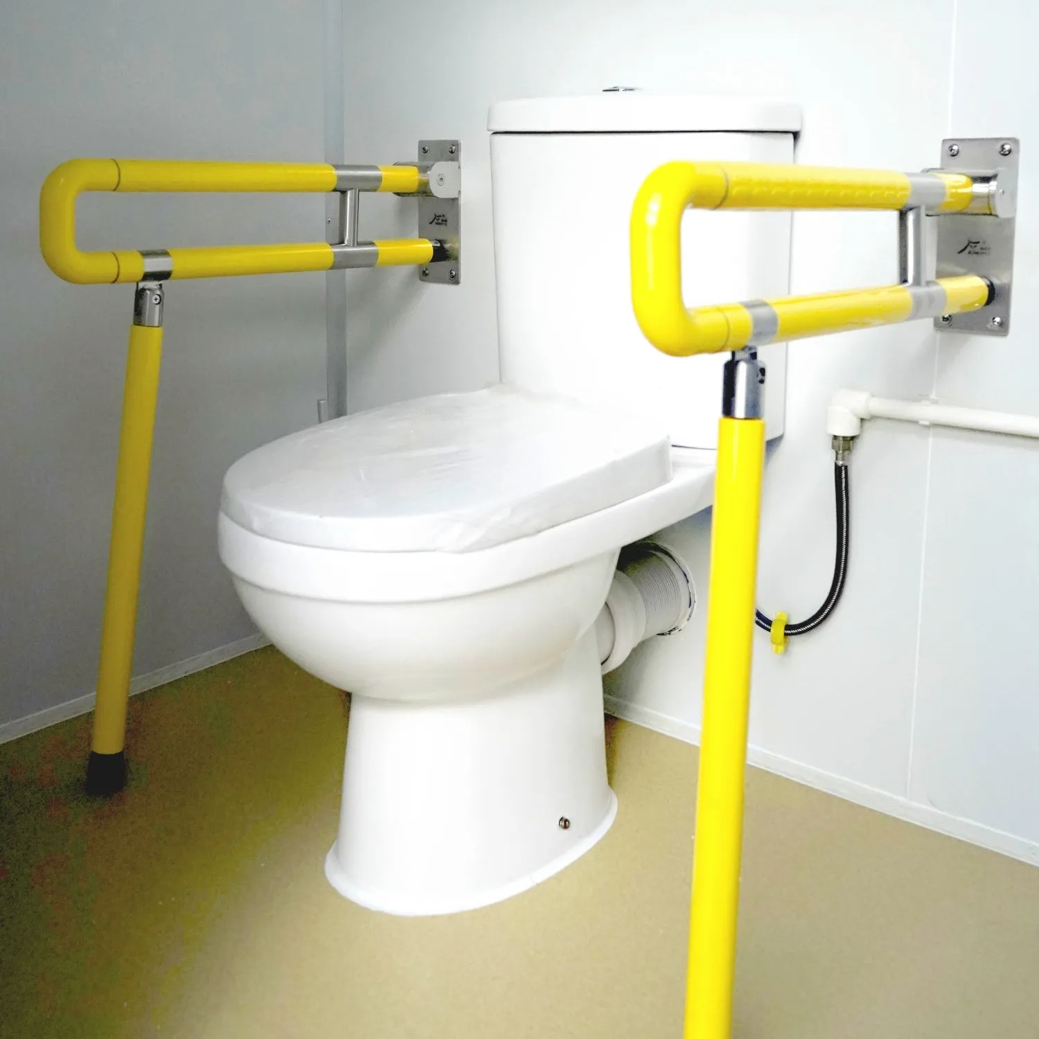 Handicap-Accessible Portable Restroom for Disabled