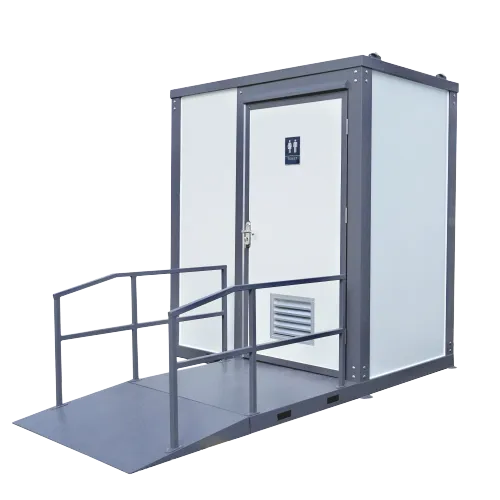 Handicap-Accessible Portable Restroom for Disabled