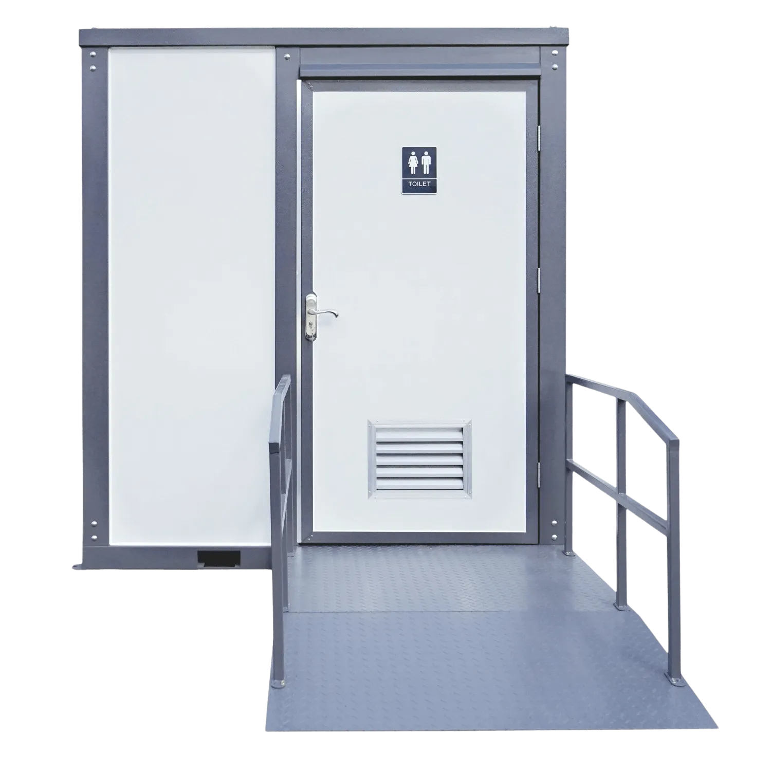 Handicap-Accessible Portable Restroom for Disabled