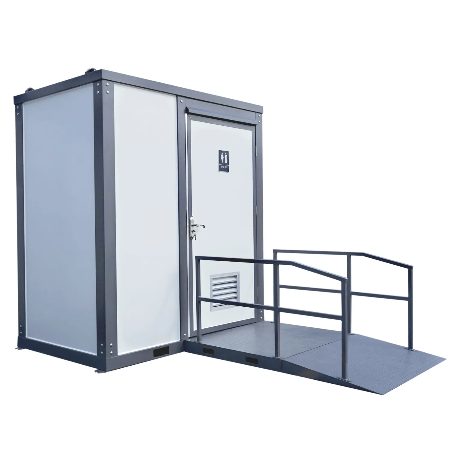 Handicap-Accessible Portable Restroom for Disabled