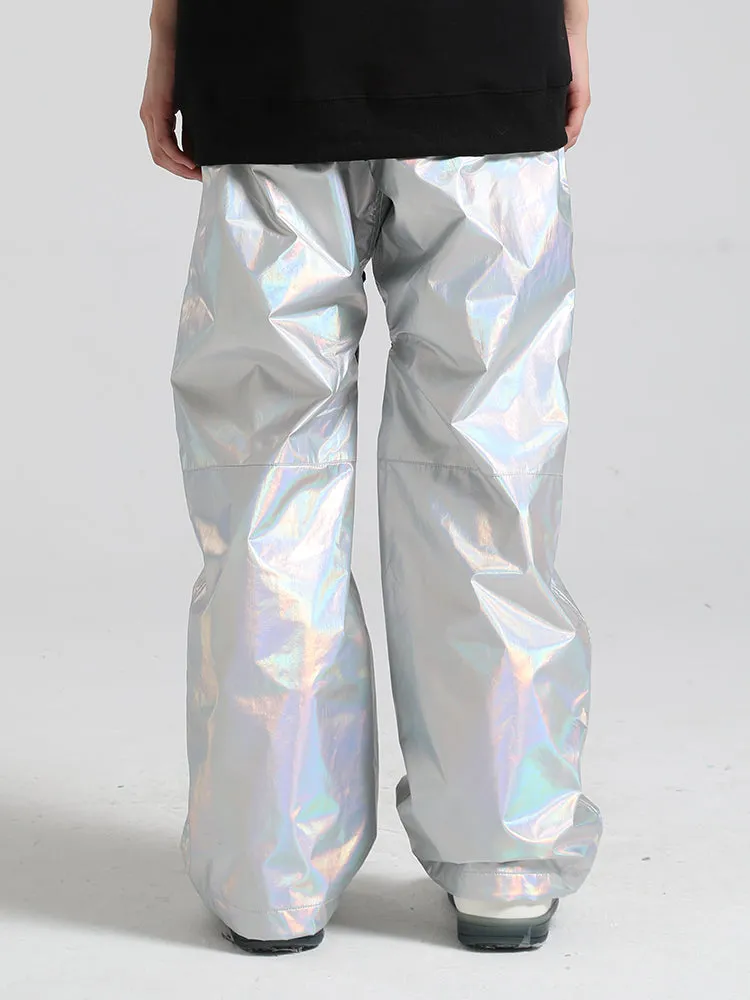 Men's Black Dazzling Ski Pants