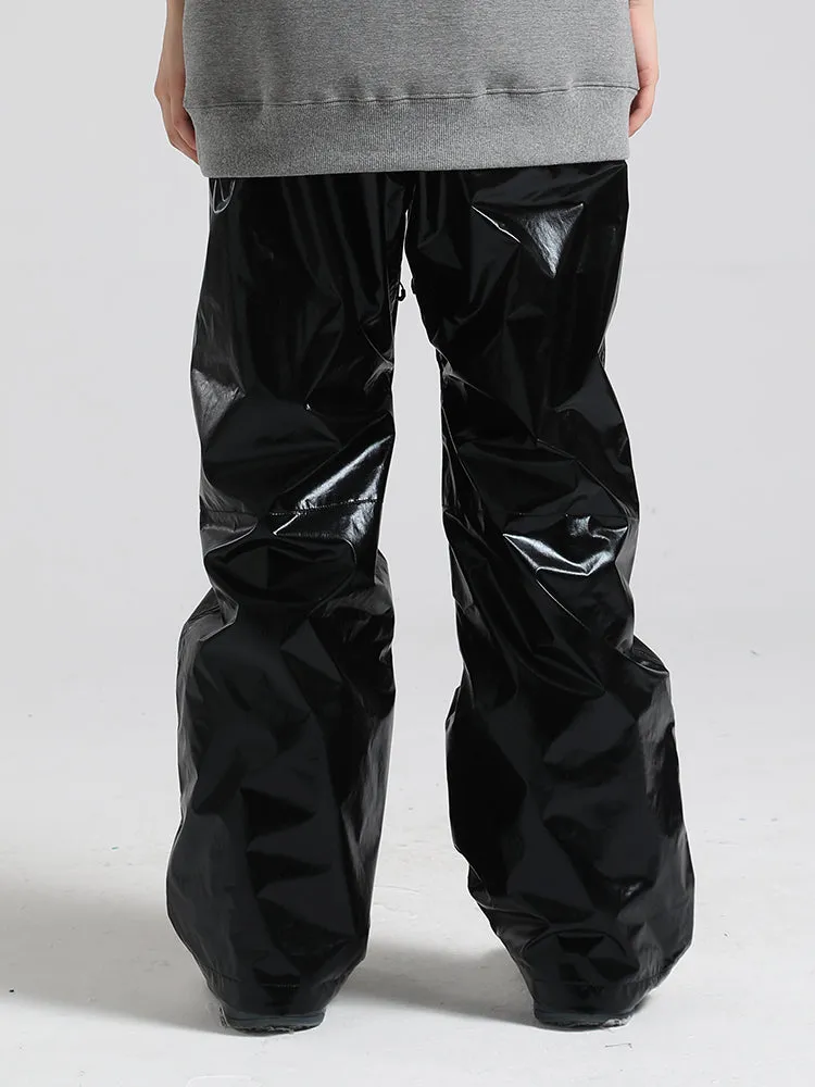 Men's Black Dazzling Ski Pants