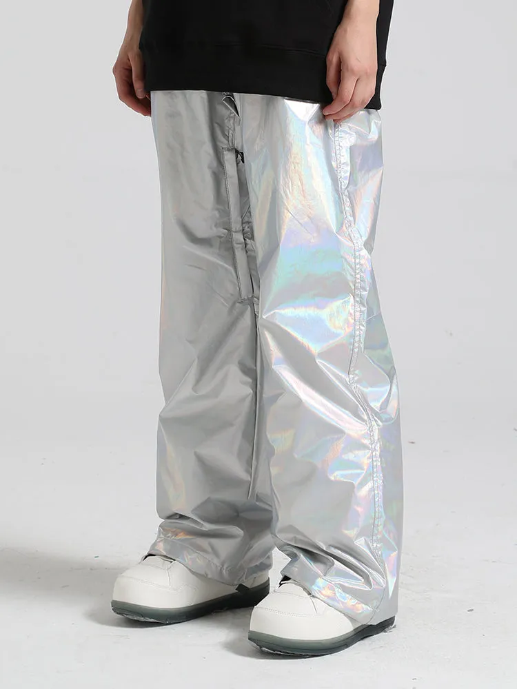 Men's Black Dazzling Ski Pants