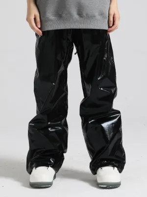 Men's Black Dazzling Ski Pants