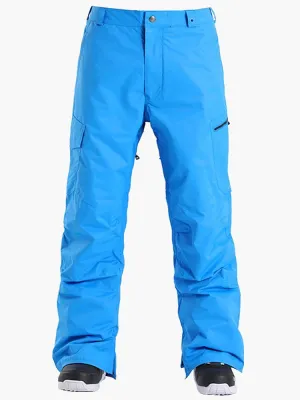 Men's High Windproof Waterproof Blue Snowboarding Pants&Ski Pants