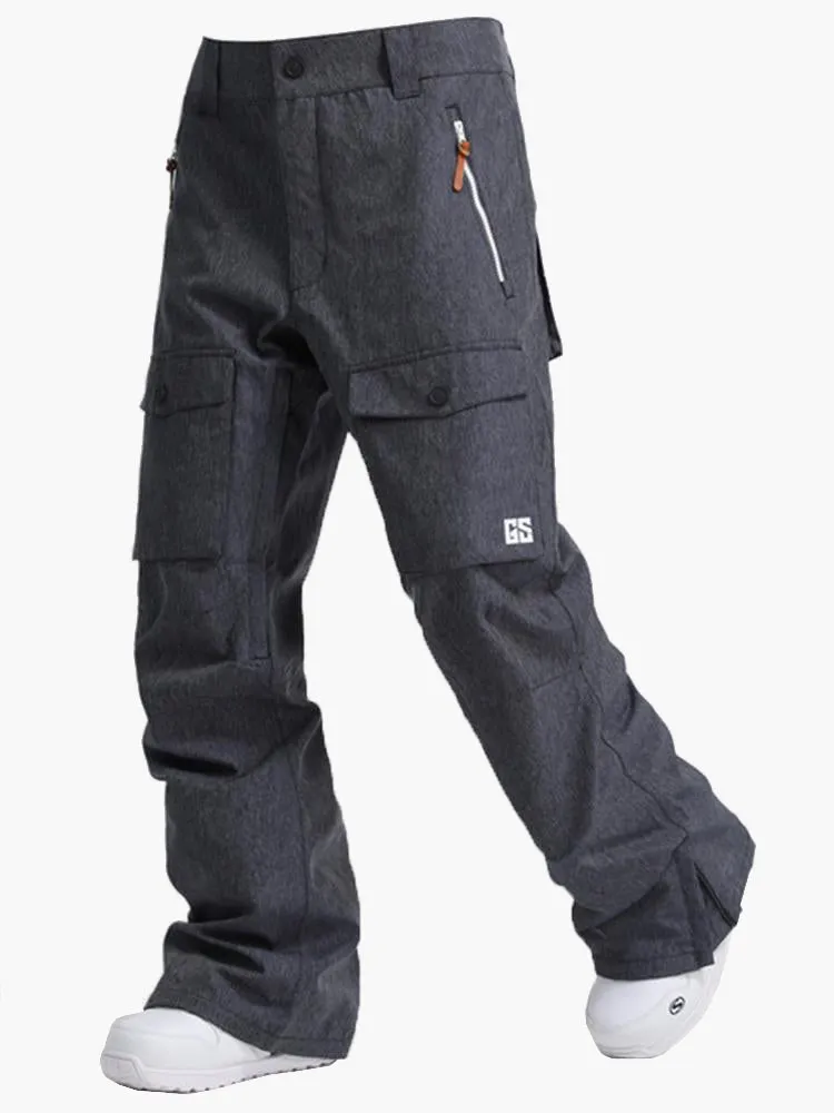 Men's High Windproof Waterproof Snowboarding Pants&Ski Pants