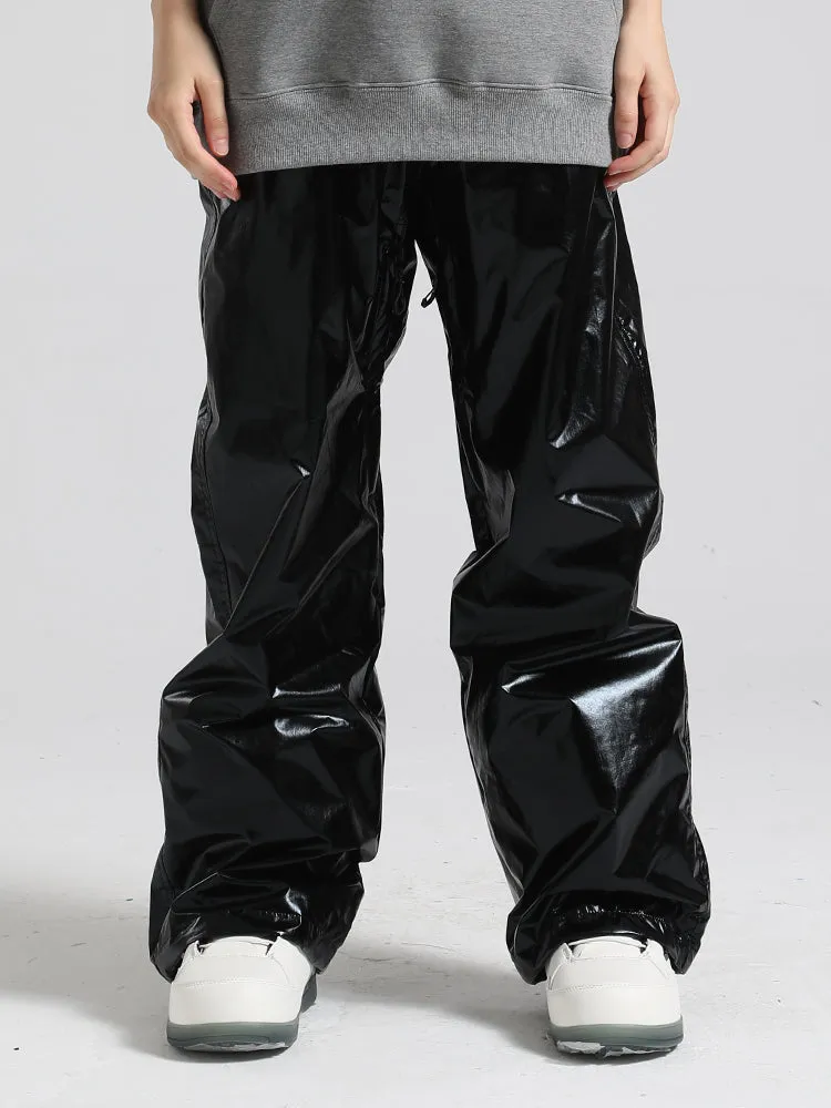 Men's Pink Dazzling Ski Pants