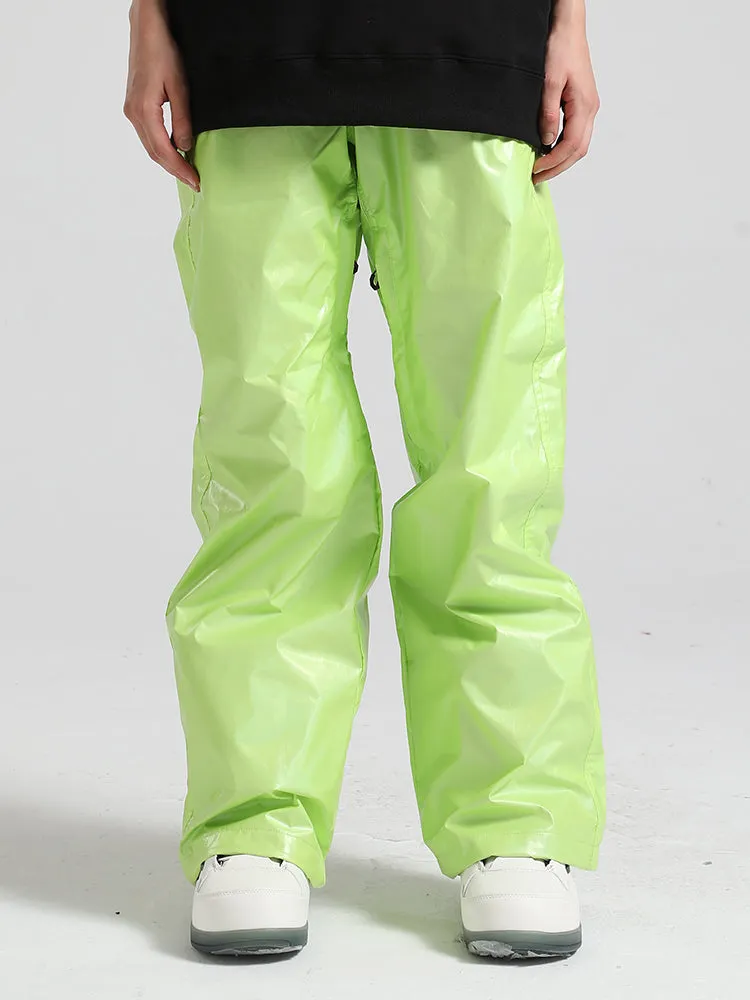 Men's Pink Dazzling Ski Pants