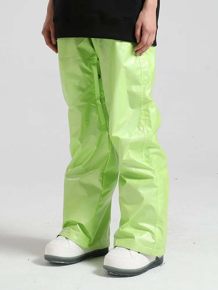 Men's Pink Dazzling Ski Pants