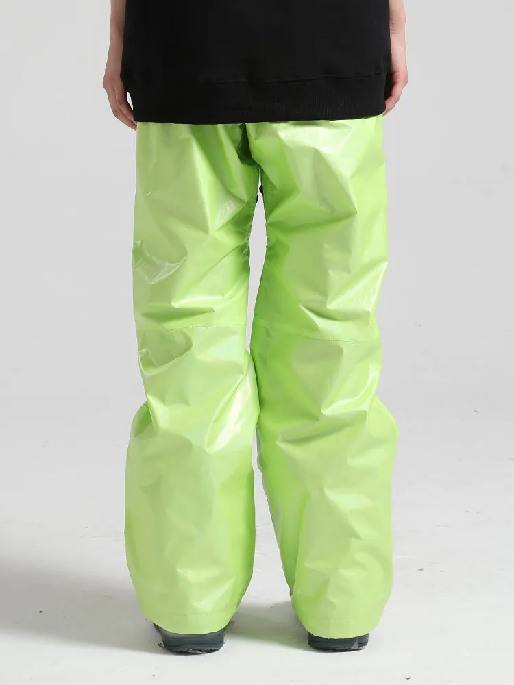 Men's Pink Dazzling Ski Pants