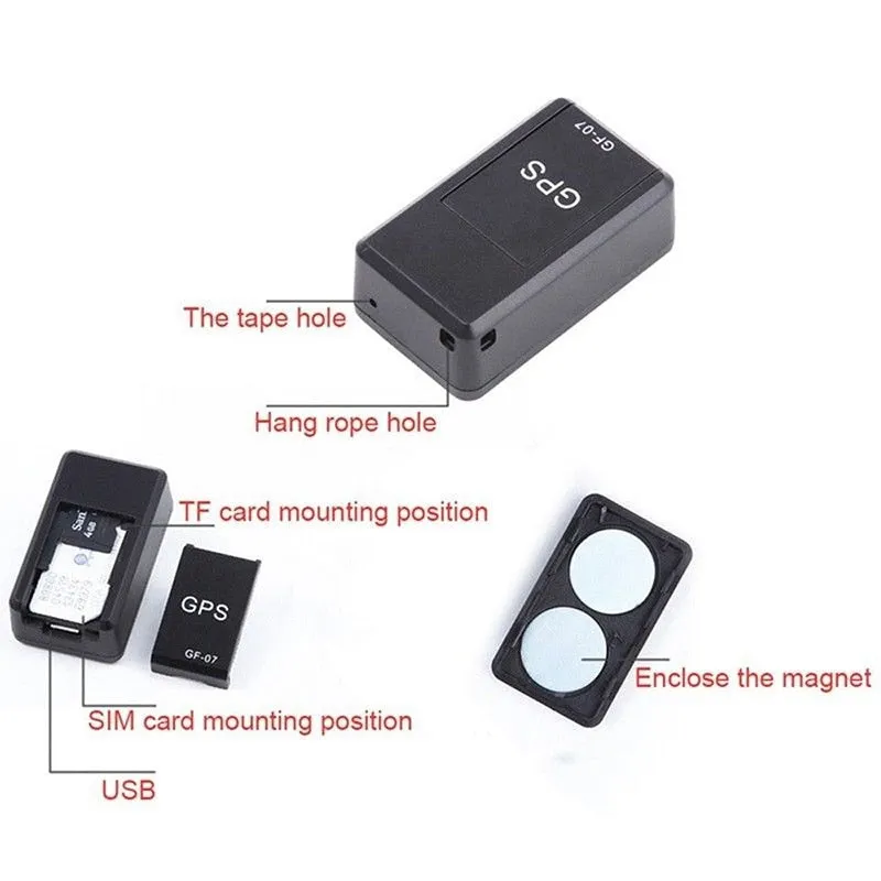 Mini GPS Recording Tracking Device