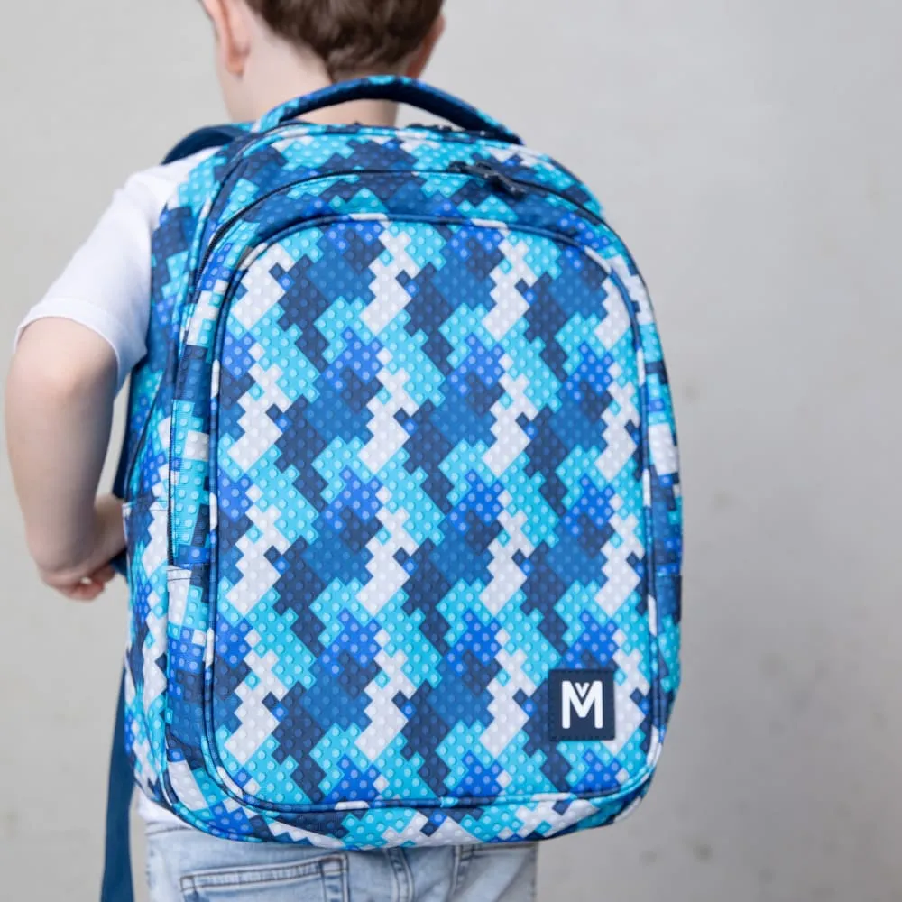 Montii Co Junior Backpack for Kids - Block Land