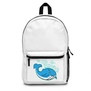 Oh Whale Backpack (Made in USA)