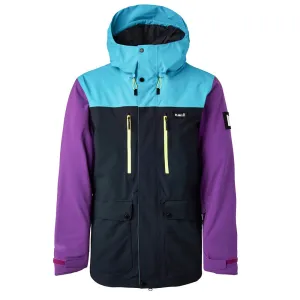 PLANKS Good Times Insulated Men's Snow Jacket Petrol Blue