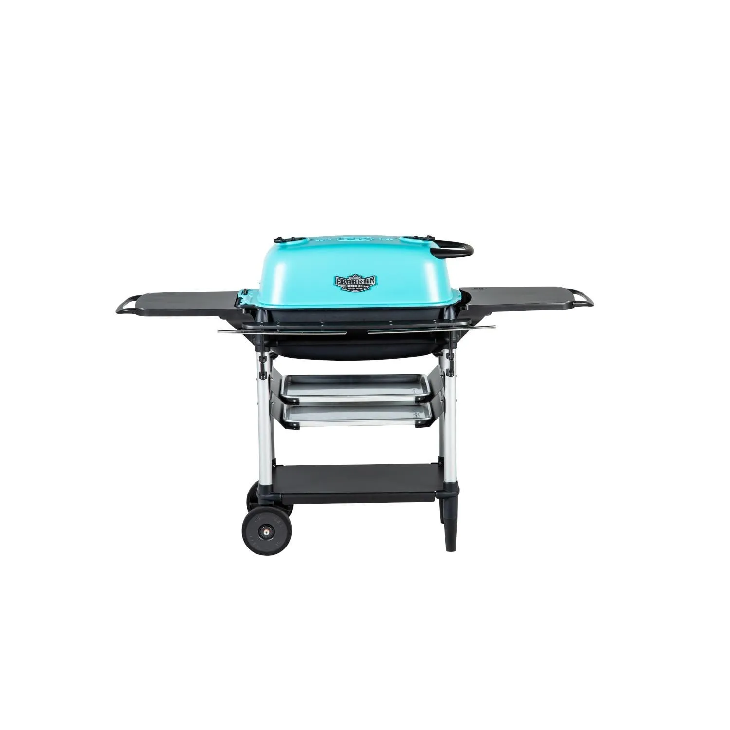 Portable Kitchens: PK Original Grill & Smoker, PK Franklin Special Edition , Teal/Coal