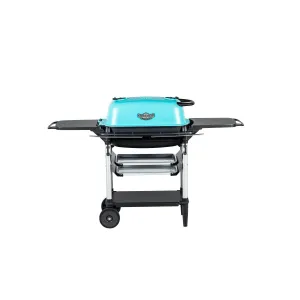 Portable Kitchens: PK Original Grill & Smoker, PK Franklin Special Edition , Teal/Coal