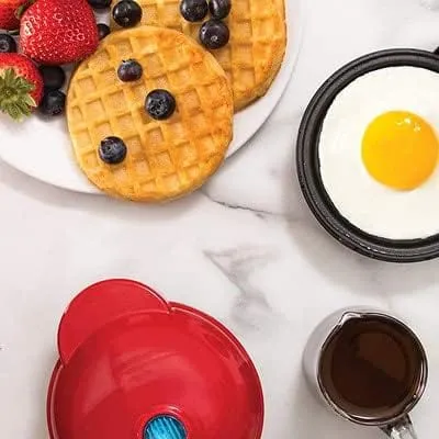 Portable Mini Waffle Maker