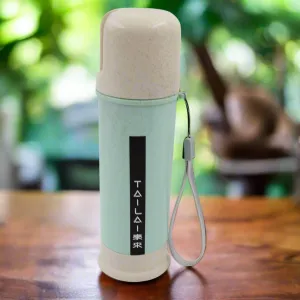 Portable Water Bottle (300 ML Approx / Mix Colors / Design)