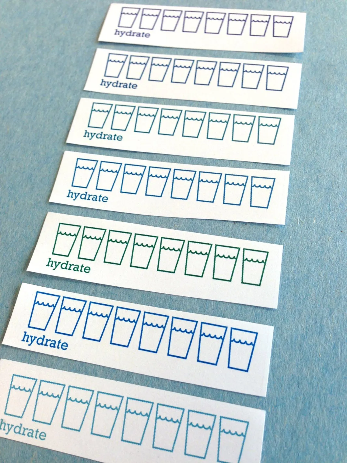 PRINTABLE DOWNLOAD - HYDRATION TRACKER