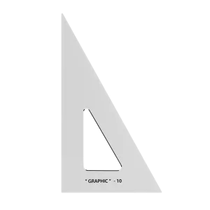 Scholastic Handheld Drafting Triangle