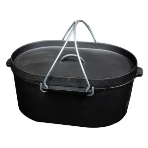 Supex 10 Quart (9.5L) Cast Iron Dutch Oven