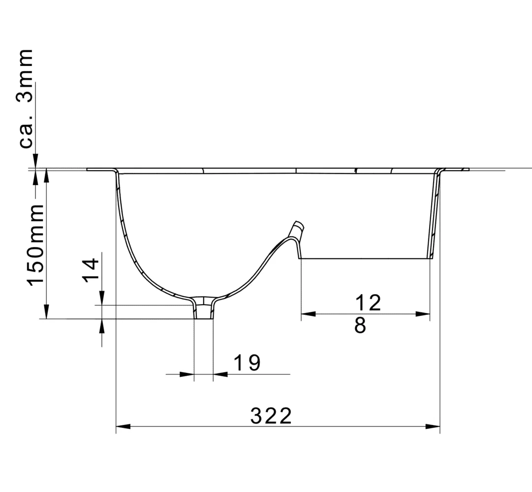 Trelino® • Urine separator XL (anthracite)