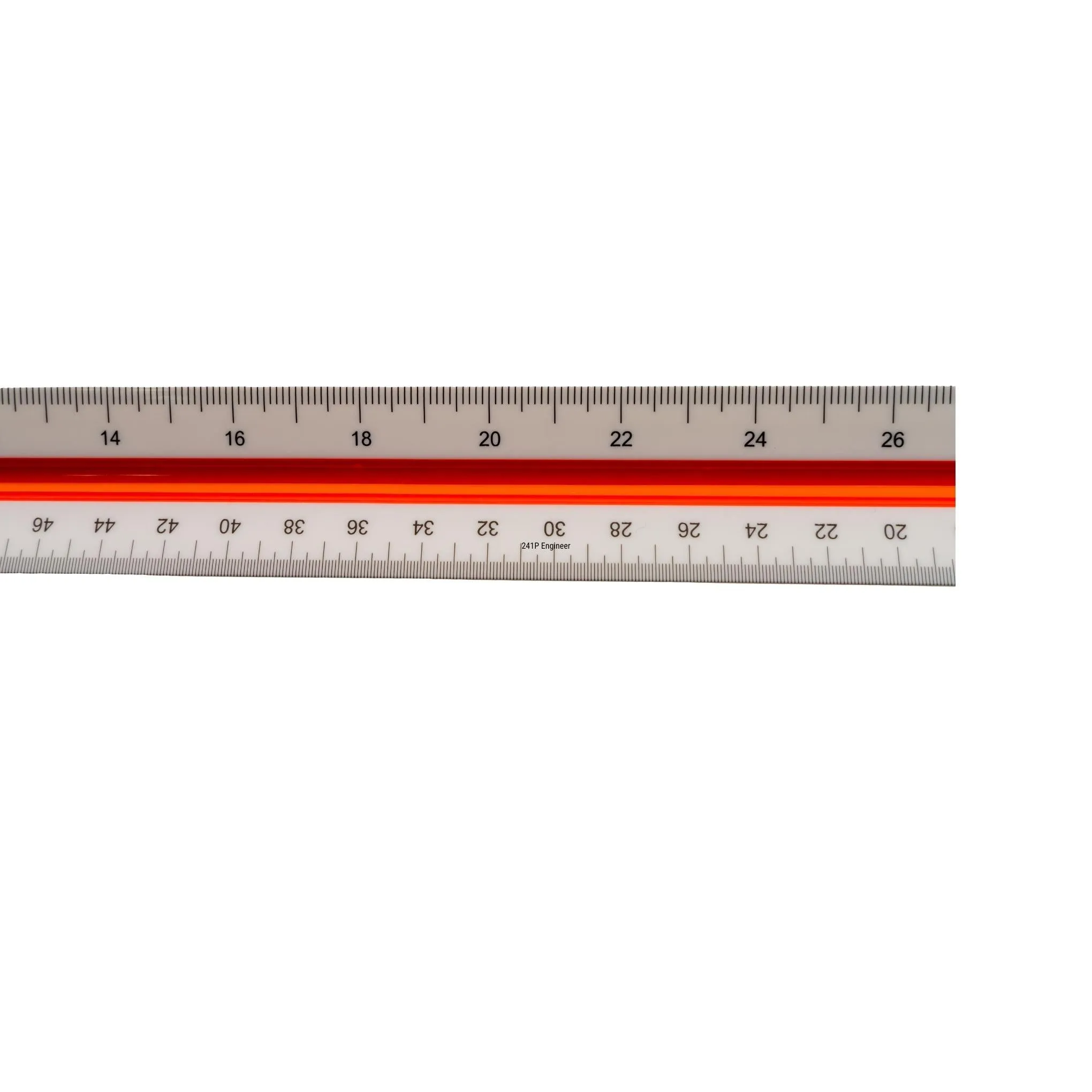 Triangular Scale Engineer 12" Plastic