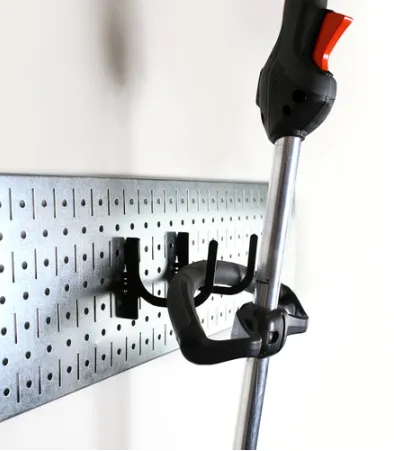 U-SHAPED SLOTTED PEGBOARD HOOK (2) PACK - 4IN REACH - 10-UH-404