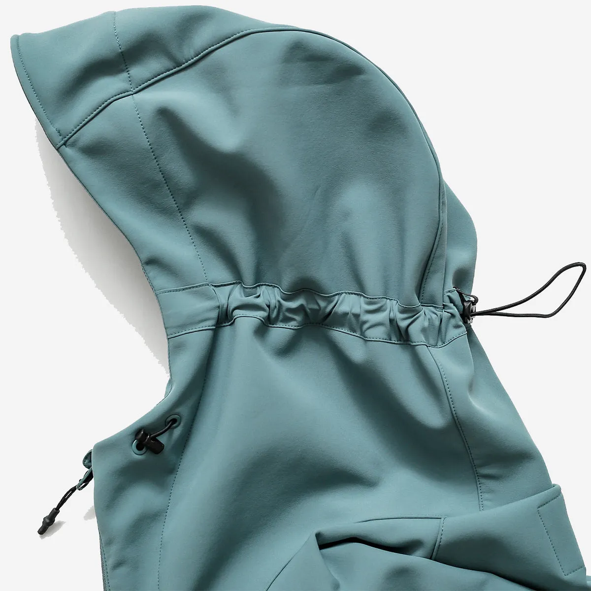 Warm Double Layer Jacket - Teal Blue