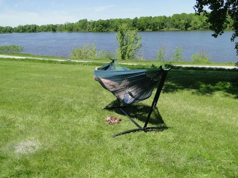 XL Thick Cord Mayan Hammock with Universal Stand